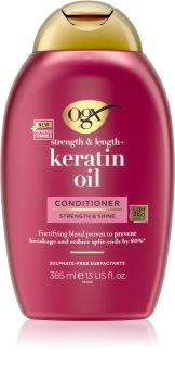OGX Keratin Oil balsamo rinforzante con cheratina e olio di argan
