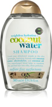 OGX Coconut Water könnyű hidratáló sampon száraz hajra