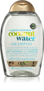OGX Coconut Water lehký hydratační šampon pro suché vlasy