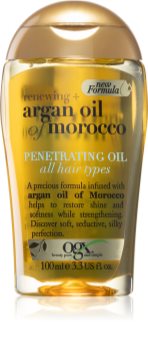 OGX Argan Oil Of Morocco подхранващо масло за блясък и мекота на косата