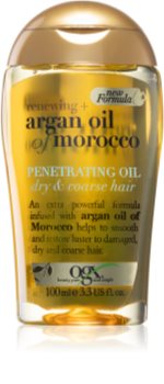 OGX Argan Oil Of Morocco vyživující olej pro suché a nepoddajné vlasy