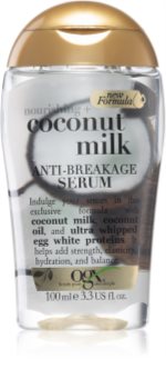 OGX Coconut Milk siero rinforzante per capelli deboli