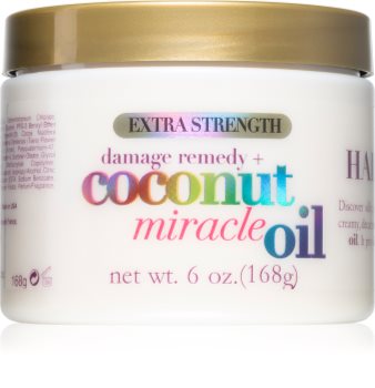 OGX Coconut Miracle Oil hloubkově posilující maska na vlasy s kokosovým olejem