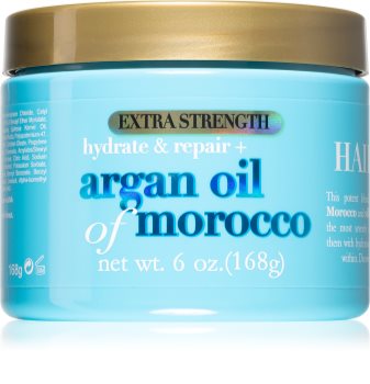 OGX Argan Oil Of Morocco Extra Strenght intenzivní obnovující maska pro poškozené vlasy
