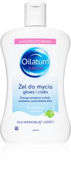 Oilatum Junior Shampoo and Shower Gel tusfürdő gél és sampon 2 in 1 gyermekeknek