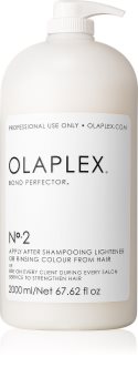 Olaplex N°2 Bond Perfector obnovitvena nega, ki zmanjšuje poškodovanje las med barvanjem z dozirno črpalko