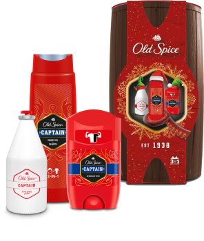 Old Spice Captain Wooden Barrel подаръчен комплект за мъже
