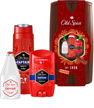 Old Spice Captain Wooden Barrel Geschenkset für Herren