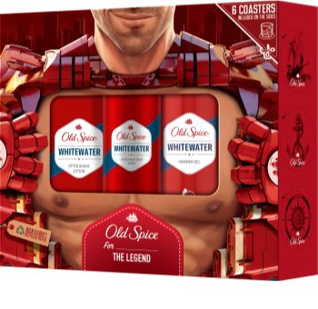 Old Spice Whitewater Fireman Lahjasetti Miehille
