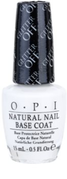 OPI Natural Nail Glitter Off prebase de uñas para eliminar fácilmente esmalte con purpurina