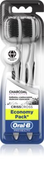 Oral B 3DW Charcoal zobna ščetka 2 ks
