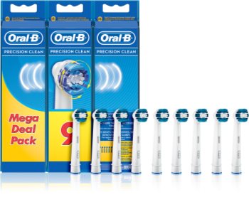 Oral B Precision Clean EB 20 náhradní hlavice pro zubní kartáček 9 ks