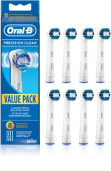 Oral B Precision Clean EB 20 Replacement Heads Toothbrush 8 pcs | notino.ie