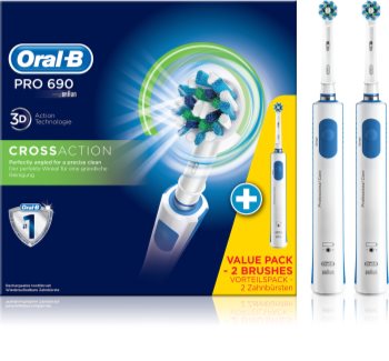 Oral B PRO 690 CrossAction D16.524H escova de dentes eléctrica