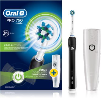 Oral B Pro 750 D16.513.UX CrossAction escova de dentes eléctrica