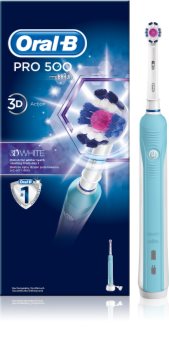 Oral B Pro 500 D16.513.U 3D White escova de dentes eléctrica