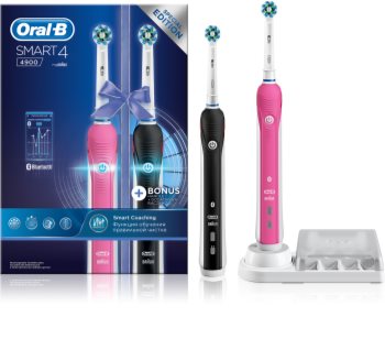 Oral B Smart 4 4900 DUO Elektrische Tandenborstel | notino.nl