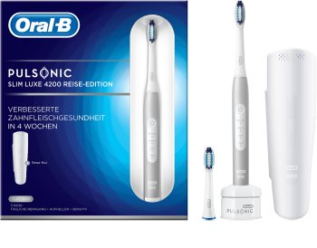 Oral B Pulsonic Slim Luxe 4200 Platinum sonická zubná kefka