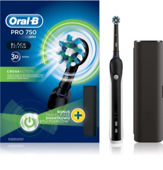 Oral B Pro 750 D16.513.UX CrossAction elektrická zubná kefka s puzdrom