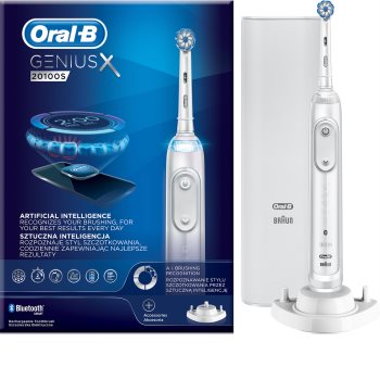 Oral B GeniusX 20100S Fuji White elektrický zubní kartáček
