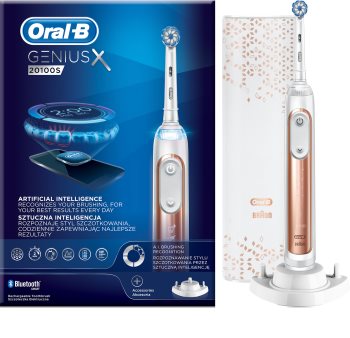 Oral B GeniusX 20100S Rose Gold ηλεκτρική οδοντόβουρτσα