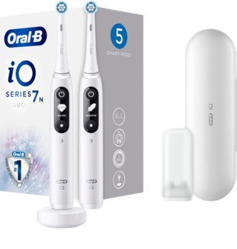 Oral B iO 7 DUO Elektrische Tandenborstel  + 2 Vervangende Koppen