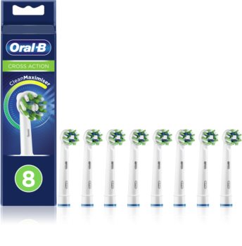 Oral B Cross Action CleanMaximiser dantų šepetėlio pakaitinės galvutės