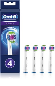Oral B 3D White CleanMaximiser dantų šepetėlio pakaitinės galvutės