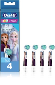 Oral B Kids 3+ Frozen náhradné hlavice na zubnú kefku extra soft