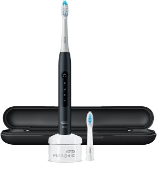 Oral B Pulsonic Slim Luxe 4500 Matte Black Travel Edition Zahnbürste mit Schalltechnologie