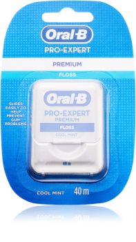 Oral B Pro-Expert Premium vaškuotas mėtinis tarpdančių siūlas