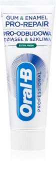 Oral B Professional Gum & Enamel Pro-Repair Extra Fresh frissítő hatású fogkrém az egészséges fogakért és ínyért