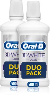 Oral B 3D White Luxe ustna voda 2 ks