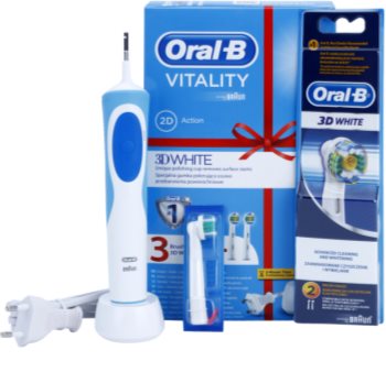 Oral B Vitality 3D White D12.513W escova de dentes eléctrica