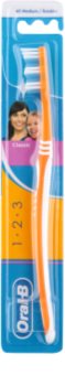 Oral B 1-2-3 Classic Care зубная щетка средний
