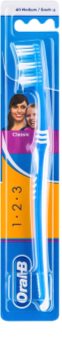 Oral B 1-2-3 Classic Care zubní kartáček medium