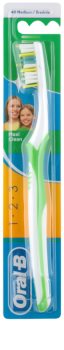 Oral B 1-2-3 Maxi Clean escova de dentes medium