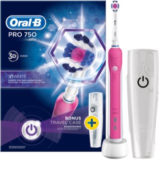 Oral B Pro 750 D16.513.UX 3D White escova de dentes eléctrica