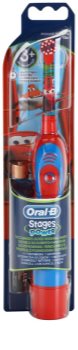 Oral B Stages Power DB4K Cars detská zubná kefka na batérie soft