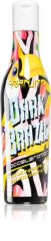 Oranjito Dark Brazil Accelerator Sonnenschutzmilch für die Sonnenbank mit Bio-Inhaltsstoffen und Bräunungsbeschleuniger