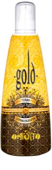 Oranjito Max. Effect Gold Turbo latte abbronzante per solarium per accelerare l'abbronzatura
