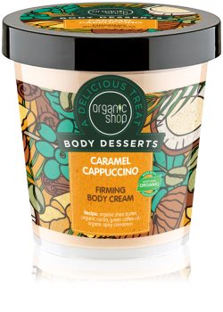 Organic Shop Body Desserts Caramel Cappuccino crème pour le corps raffermissante