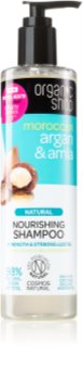 Organic Shop Natural Moroccan Argan & Amla Shampoo mit ernährender Wirkung für beschädigtes und coloriertes Haar