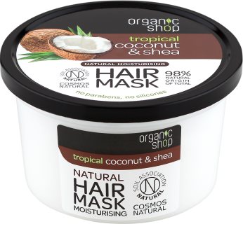 Organic Shop Natural Coconut & Shea maschera intensa per capelli effetto idratante