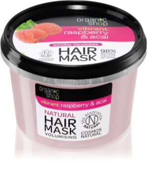 Organic Shop Vibrant Raspberry & Acai masque nourrissant cheveux