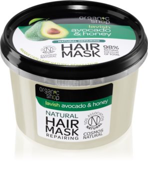 Organic Shop Natural Avocado & Honey regeneráló hajmasz