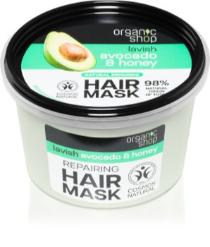 Organic Shop Natural Avocado & Honey регенерираща маска за коса