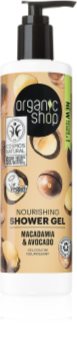 Organic Shop Organic Macadamia & Avocado hranjivi gel za tuširanje