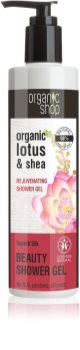 Organic Shop Organic Lotus & Shea gel de ducha con efecto suavizante