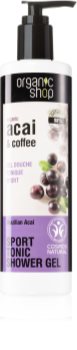 Organic Shop Organic Acai & Coffee povzbuzující sprchový gel